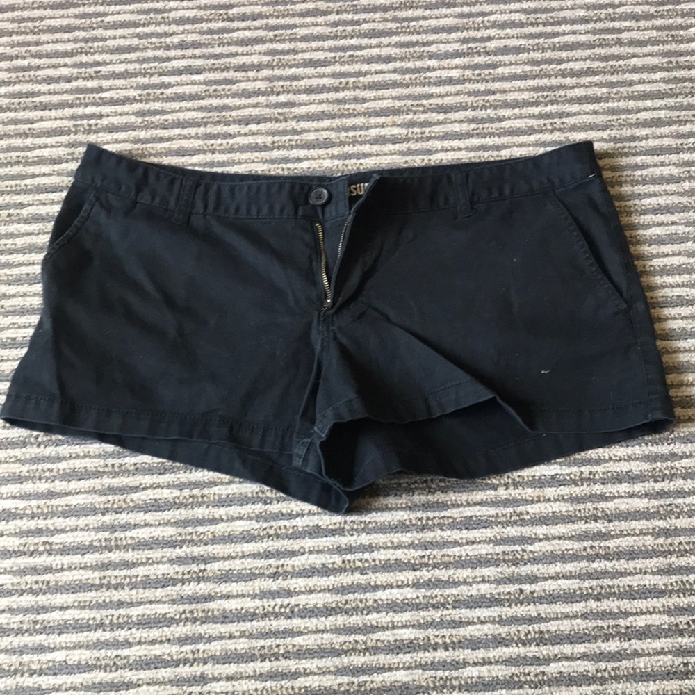 Black shorts